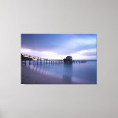 Sunset Beach Canvas Print Picture 30 Leinwanddruck (Vorderseite)