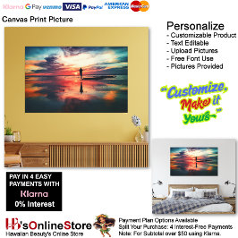 Sunset Beach Canvas Print Picture 34 Leinwanddruck