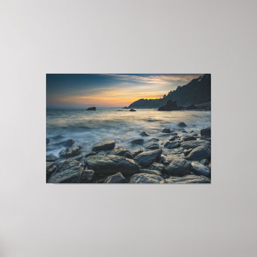 Sunset Beach Canvas Print Picture 36 Leinwanddruck (Vorderseite)