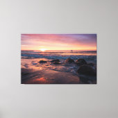 Sunset Beach Canvas Print Picture 37 Leinwanddruck (Vorderseite)