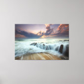 Sunset Beach Canvas Print Picture 40 Leinwanddruck (Vorderseite)