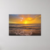 Sunset Beach Canvas Print Picture 46 Leinwanddruck (Vorderseite)