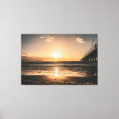 Sunset Beach Canvas Print Picture 52 Leinwanddruck (Vorderseite)