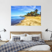 Sunset Beach Canvas Print Picture 7 Leinwanddruck (Insitu (Schlafzimmer))
