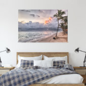 Sunset Beach Canvas Print Picture 9 Leinwanddruck (Insitu (Schlafzimmer))