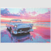 Sunset Beach Classic Convertible Decoupage Seidenpapier (Vorderseite)