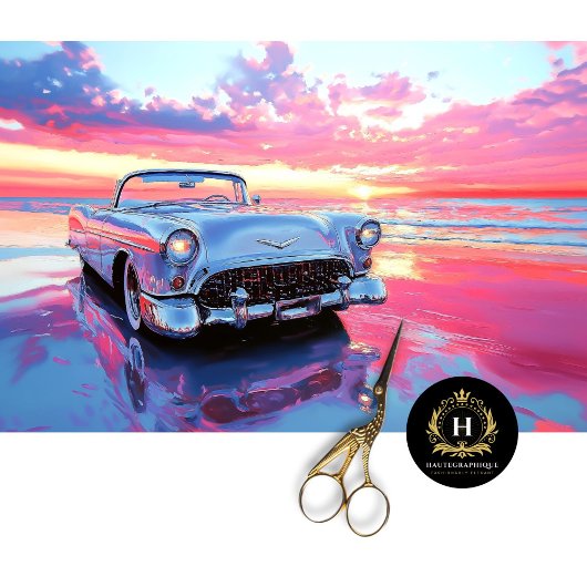 Sunset Beach Classic Convertible Decoupage Seidenpapier