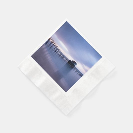 Sunset Beach Coined Cocktail Paper Napkins 30 Serviette (Ecke)