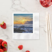 Sunset Beach Coined Cocktail Paper Napkins 33 Serviette (Beispiel)
