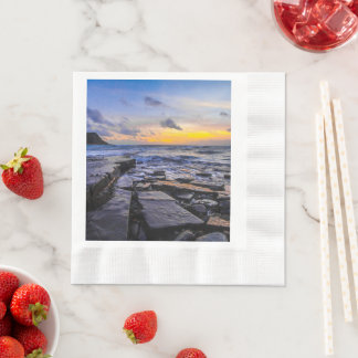Sunset Beach Coined Luncheon Paper Napkins 31 Serviette