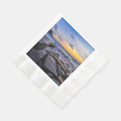 Sunset Beach Coined Luncheon Paper Napkins 31 Serviette (Ecke)