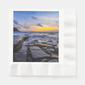 Sunset Beach Coined Luncheon Paper Napkins 31 Serviette (Vorderseite)