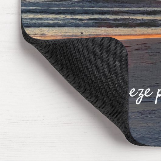 Sunset Beach Foto mit Angebot Mousepad (Ecke)