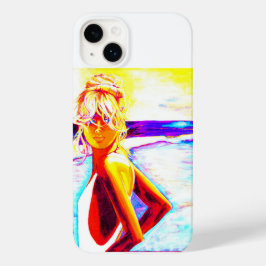 Sunset Beach Girl Case-Mate iPhone 14 Plus Hülle