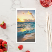 Sunset Beach Guest Towel Paper Napkins 19 Serviette (Beispiel)