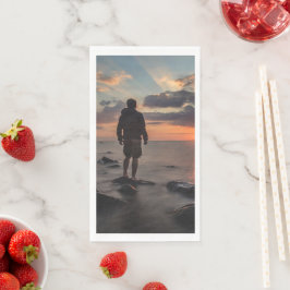 Sunset Beach Guest Towel Paper Napkins 32 Serviette