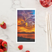 Sunset Beach Guest Towel Paper Napkins 52 Serviette (Beispiel)