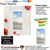 Sunset Beach Handtuchpapier Napkins 15 Serviette