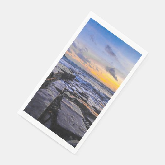 Sunset Beach Handtuchpapier Napkins 31 Serviette (Ecke)