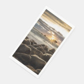Sunset Beach Handtuchpapier Napkins 35 Serviette (Ecke)