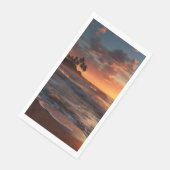 Sunset Beach Handtuchpapier Napkins 3 Serviette (Ecke)