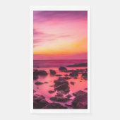 Sunset Beach Handtuchpapier Napkins 42 Serviette (Vorderseite)