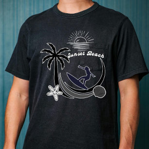 'Sunset Beach' Hawaii Urlaub Reisen T-Shirt