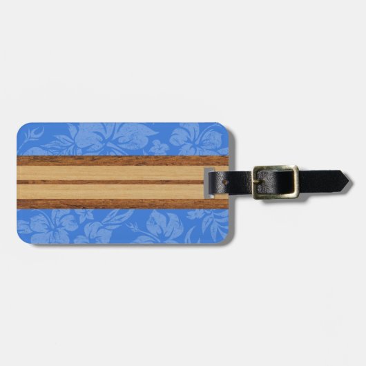 Sunset Beach Hawaiian Gepäckanhänger (Vorderseite horizontal)