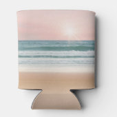 Sunset Beach House Seaside Vacation Dosenkühler (Rückseite)