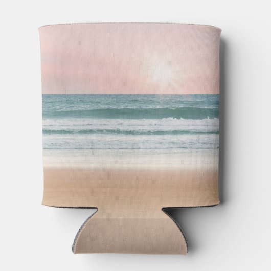 Sunset Beach House Seaside Vacation Dosenkühler (Rückseite)