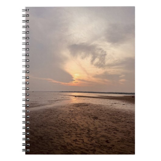 Sunset Beach Journal Notizblock (Vorderseite)