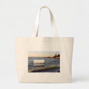 Sunset Beach Jumbo Stoffbeutel