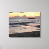 Sunset Beach Leinwand (Vorderseite)