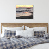 Sunset Beach Leinwand (Insitu (Schlafzimmer))