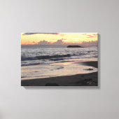 Sunset Beach Leinwand (Vorderseite)