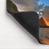 Sunset Beach Mouse Pad Mousepad (Ecke)