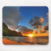 Sunset Beach Mouse Pad Mousepad (Vorne)