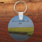 Sunset Beach North Carolina Schlüsselanhänger (Vorderseite)