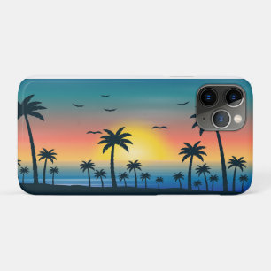 Sunset Beach Palm Tree Case-Mate iPhone Hülle