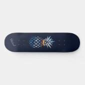 Sunset Beach Pineapa Custom Skateboard (Horizontal)