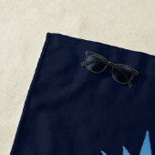 Sunset Beach Pineapa Custom Strandtuch (Beispiel)