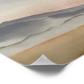 Sunset Beach Poster (Ecke)
