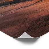 Sunset Beach Poster (Ecke)