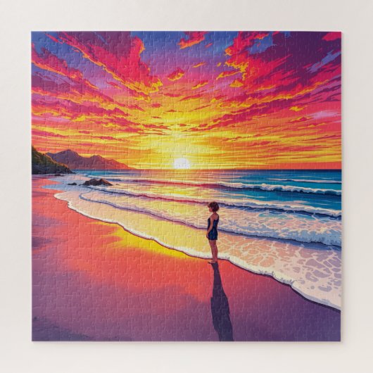 Sunset Beach Puzzle (Vertikal)