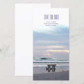 Sunset Beach Save the Date (Vorne/Hinten)
