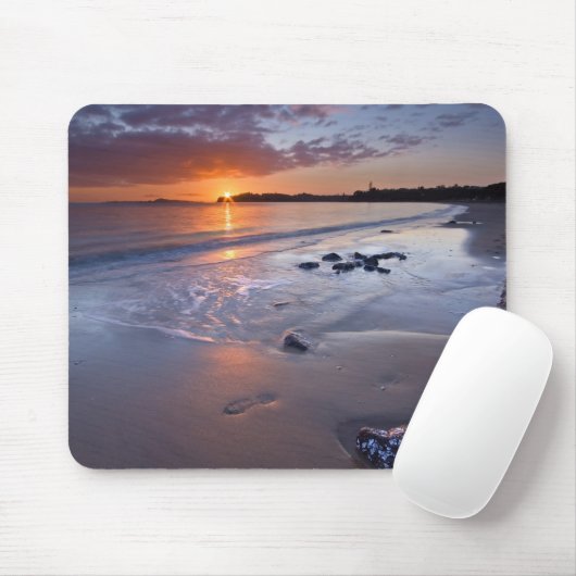 Sunset Beach Scene Mouse Pad Mousepad (Mit Mouse)