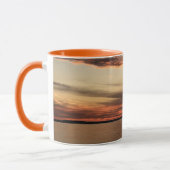 Sunset Beach Sea Water Ocean Sommer Sonnenaufgang Tasse (Links)