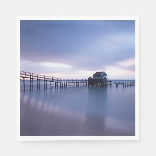 Sunset Beach Standard Luncheon Paper Napkins 30 Serviette (Vorderseite)