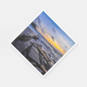 Sunset Beach Standard Luncheon Paper Napkins 31 Serviette (Ecke)