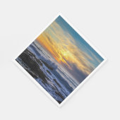 Sunset Beach Standard Luncheon Paper Napkins 33 Serviette (Ecke)